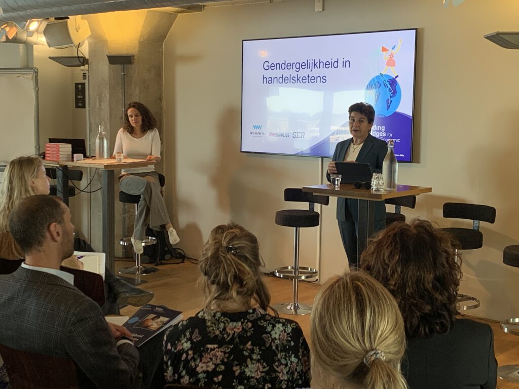 Lilianne Ploumen giving speech