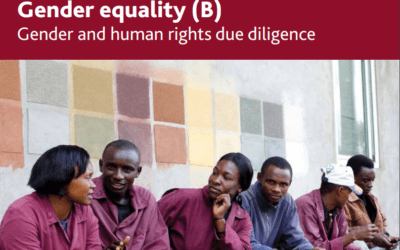 Ethical Trading Initiative – Base Code Guidance: Gender Equality B